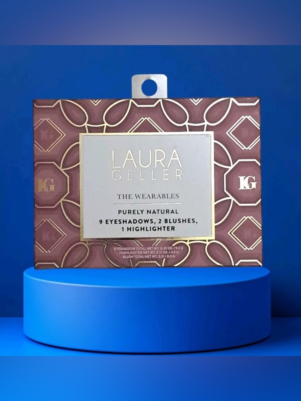 Laura Geller The Wearables Purely Natural Eyeshadow, Blush & Highlighter.